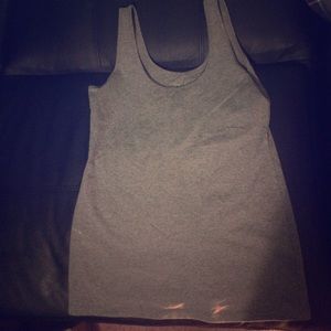 Large gray tank top