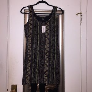 NWT. Tribal bodycon dress