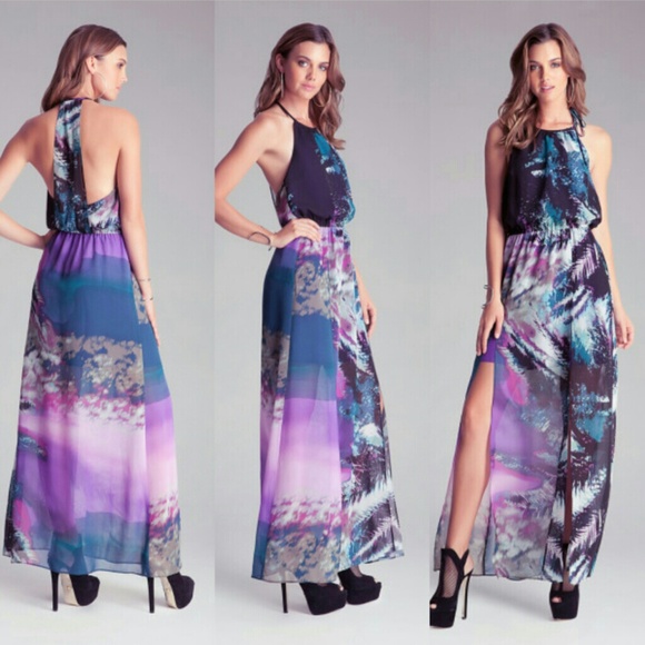 |NWT| bebe Maxi Dress - Picture 2 of 3