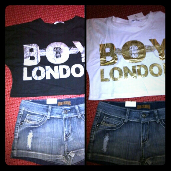 Boy London Crop Top & Jeans