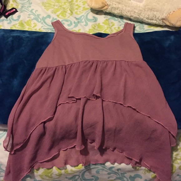 Purple tank top