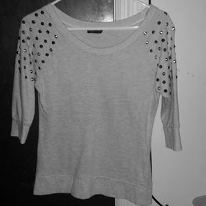 Long sleeve grey shirt!