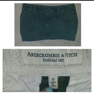 Abercrombie green skirt