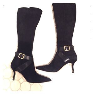 Size 6 Saks Fifth Avenue suede boots