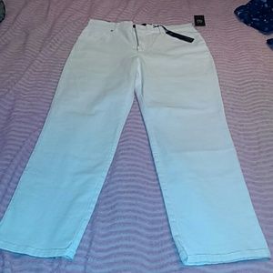 White jeans size 14