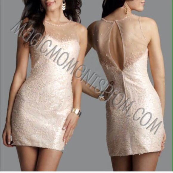 Blush formal dress size 2