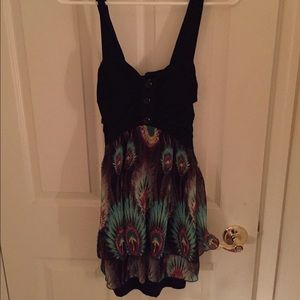 peacock tank top