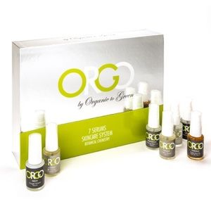 Orgo 7 serums skincare system - organic to green