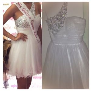 White Prom Dress