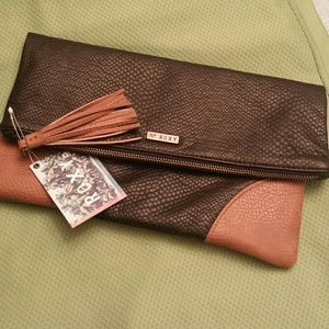 Roxy Fold Over Clutch