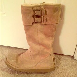 Tan UGGS with buckles-no longer sold!