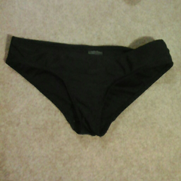 Black bikini bottoms, never been worn NWOT