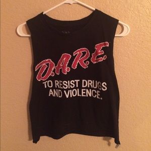 Forever 21 DARE Crop Top