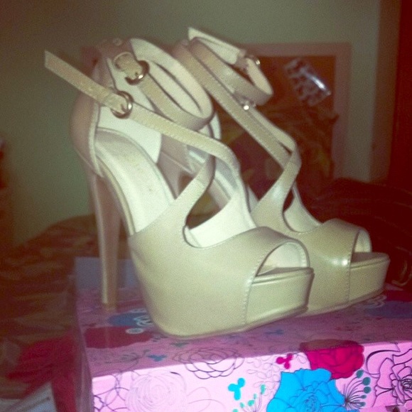 Strapped heels