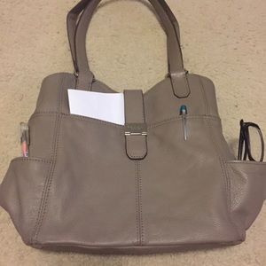 Beige Tignanello purse