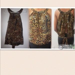 Leopard Print Top