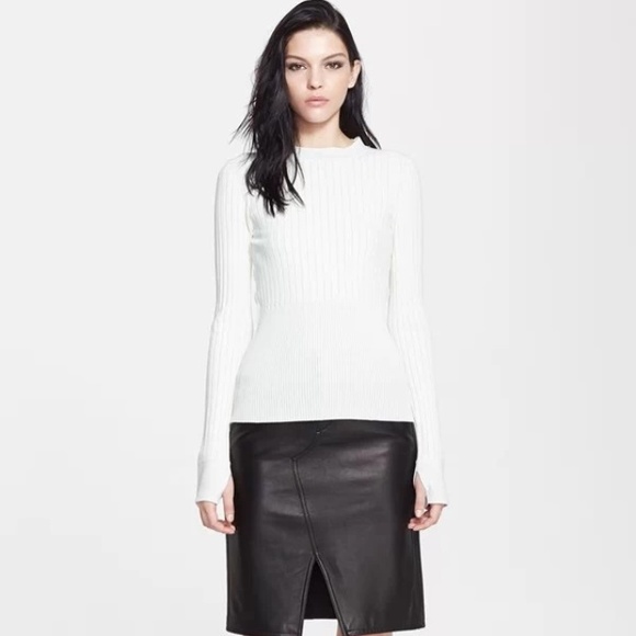 Rag and Bone 'Leslie' mock turtle neck sweater