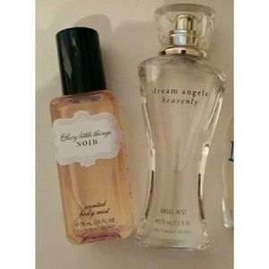 VS body mist & mini heavenly perfume