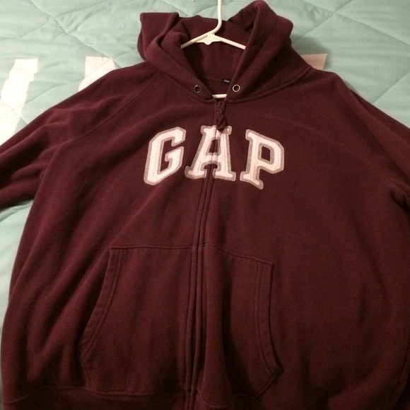 Unisex maroon gap jacket