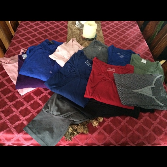 Lot of maternity clothing!