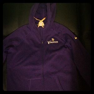 Vikings zip up sweatshirt!