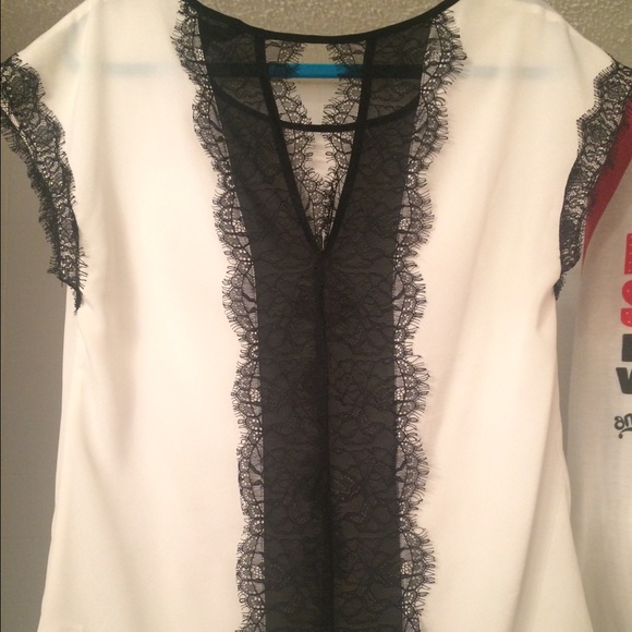 New lace back Express top