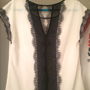 New lace back Express top