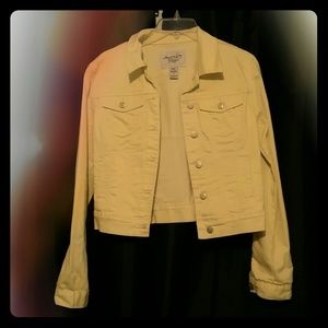 Yellow Jean Jacket (Stretch)