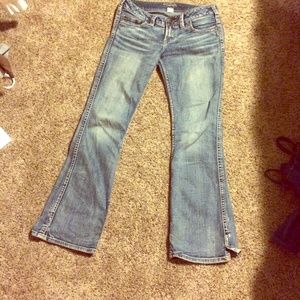Silver jeans