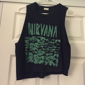 Brandy Melville Nirvana tank