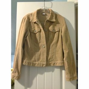 Tan Corduroy Jacket