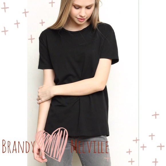 Brandy Melville Black T-Shirt