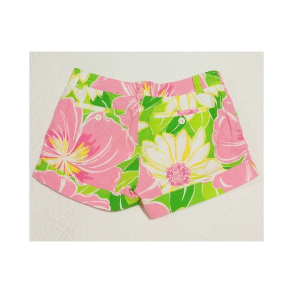 ❌SOLD❌ Lilly Pulitzer Palm Beach Fit Shorts - Picture 2 of 2