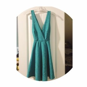 Teal Dress