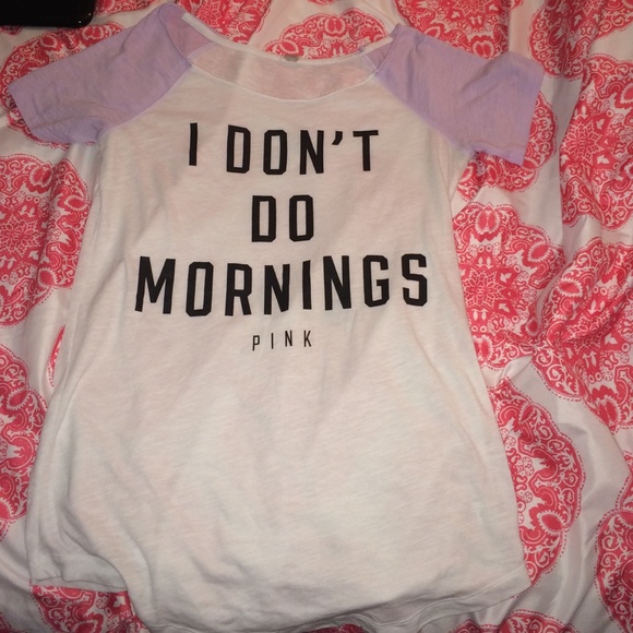 Pink Vs Sleep Shirt