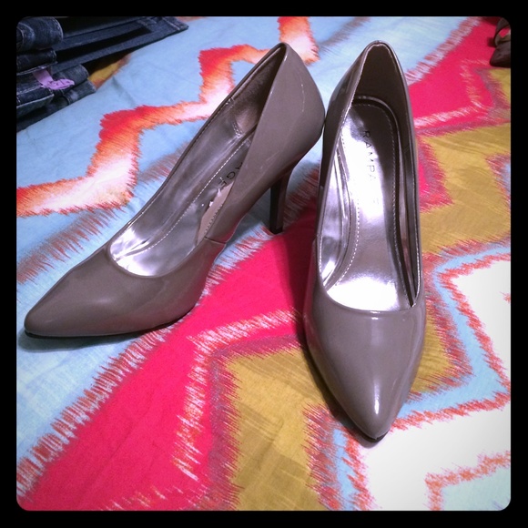 Rampage Grey High Heels