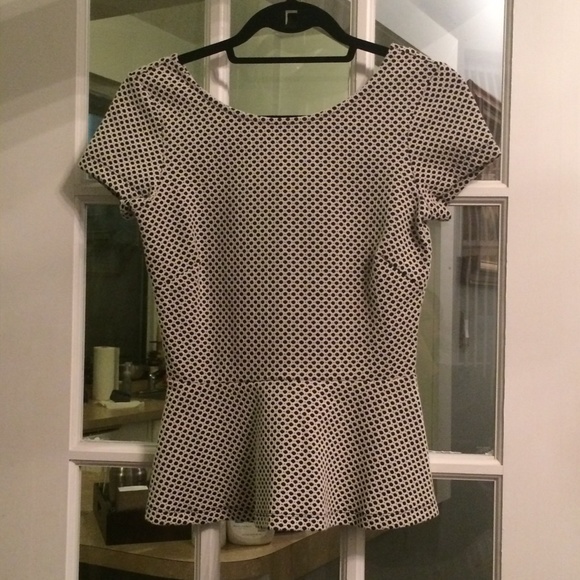 Banana Republic Peplum top