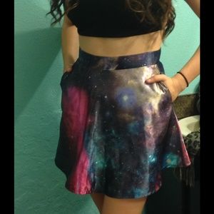 Nasty Gal Galaxy Skirt :)