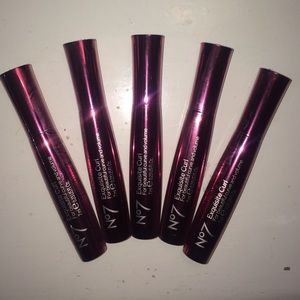 5 unopened sealed black brown No. 7 mascara