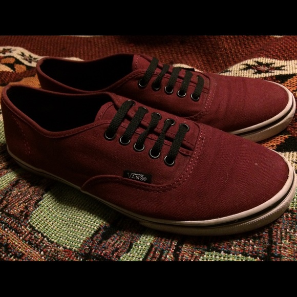 Vans Maroon shoes