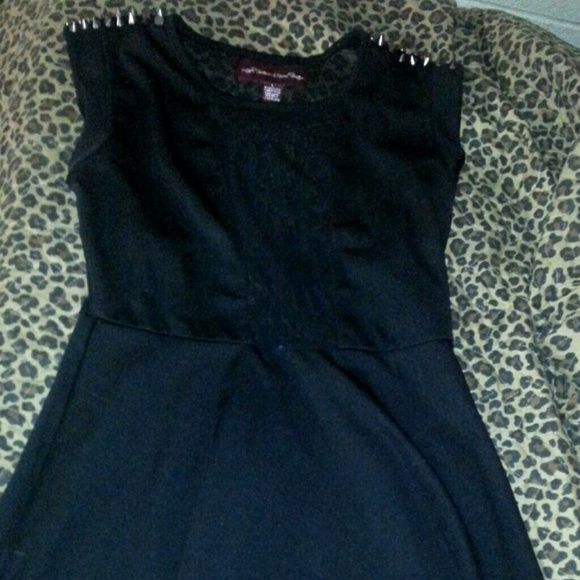 Mesh skater dress
