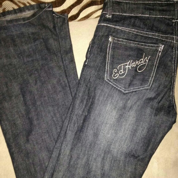 Ed Hardy Jeans-bundle for @mommaandbaby31