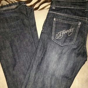 Ed Hardy Jeans-bundle for @mommaandbaby31
