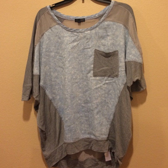 Sheer back summer top ☀️