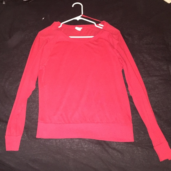 Red Victoria's Secret: PINK long sleeve