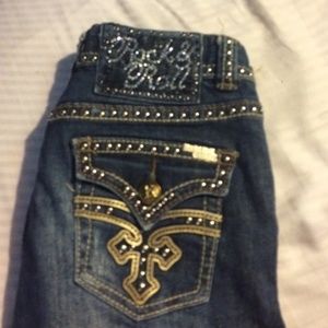 Rock and roll cowgirl jeans