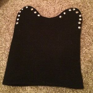 Studded Cat Ears Beanie