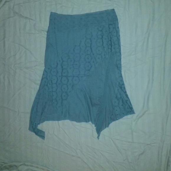 Bundled Gray flowing skirt Sz 11 - Picture 2 of 2