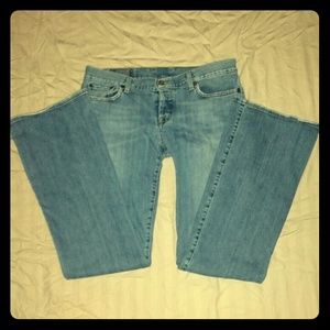 ONE HOUR SALE Vintage Lucky Jeans sz 31X33.