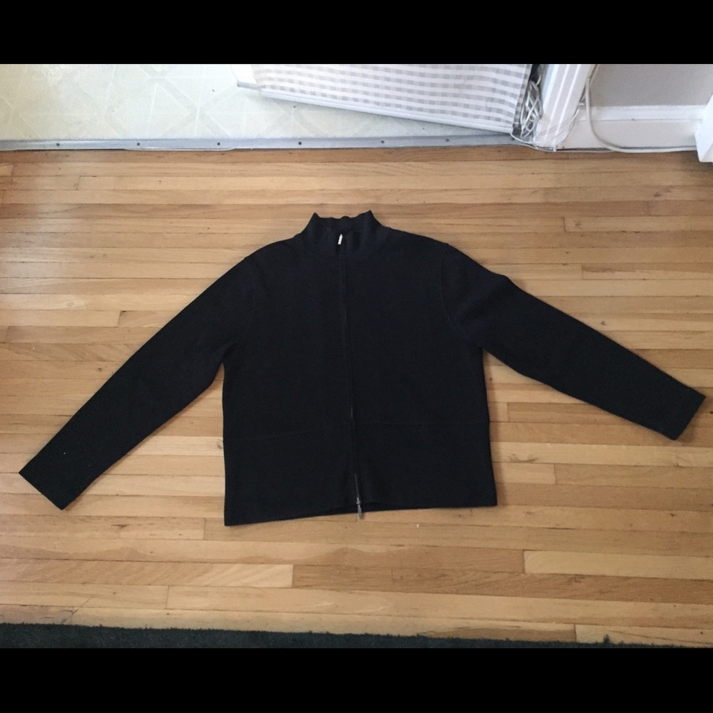 SOLD.  🎉HP🎉 mid-weight full zipper cotton jacket - Picture 8 of 8